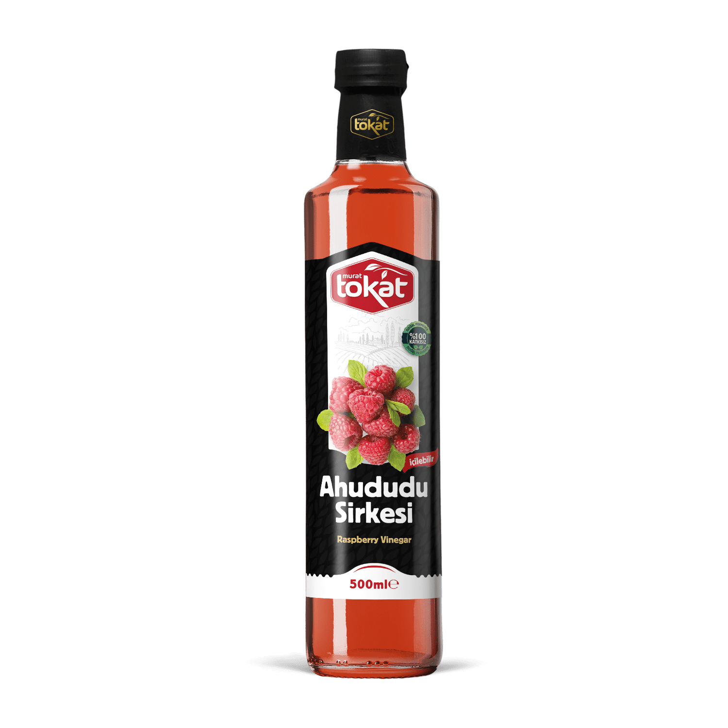 Ahududu Sirkesi - Doğal Fermente