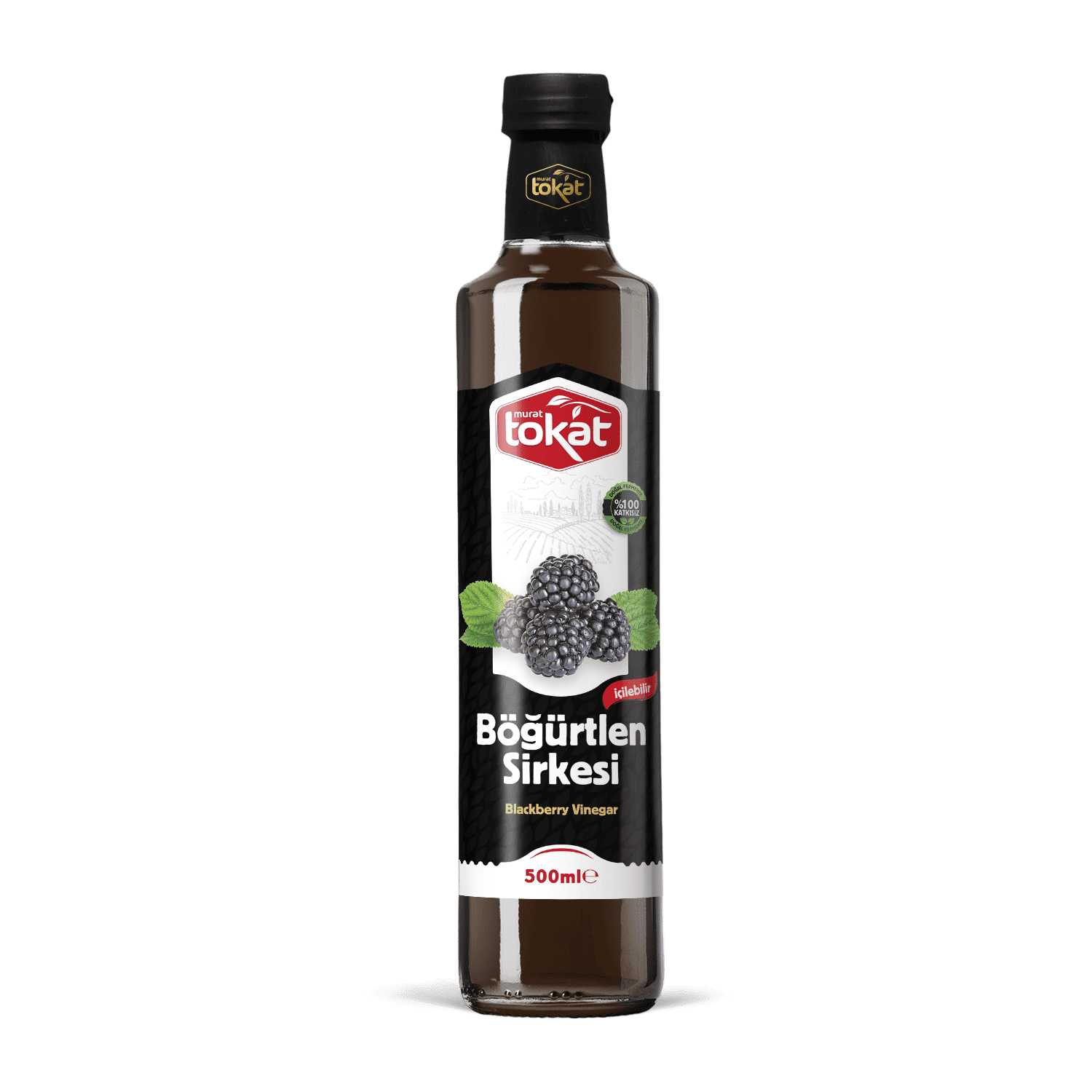 Böğürtlen Sirkesi - Doğal Fermente