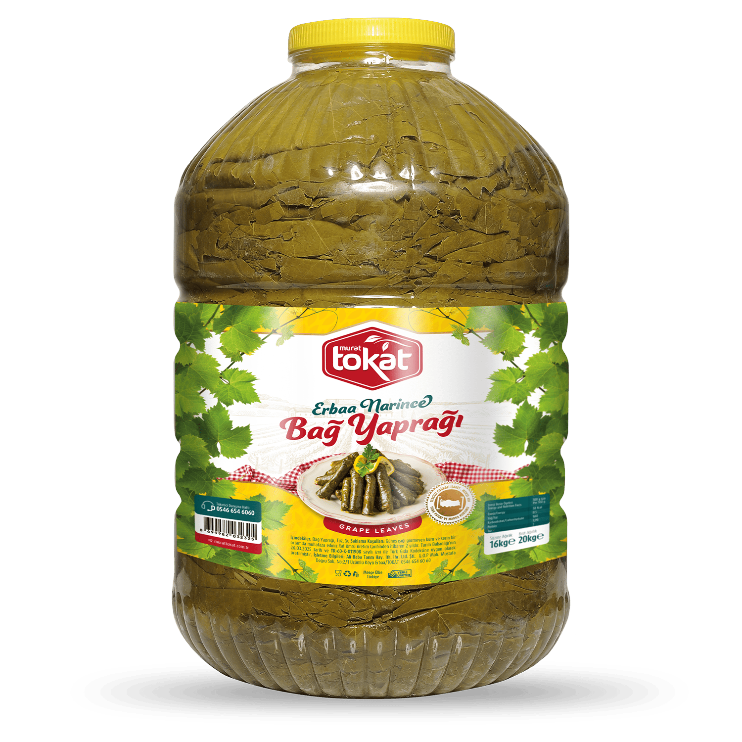 Erbaa Narince Bağ Yaprağı - 16kg