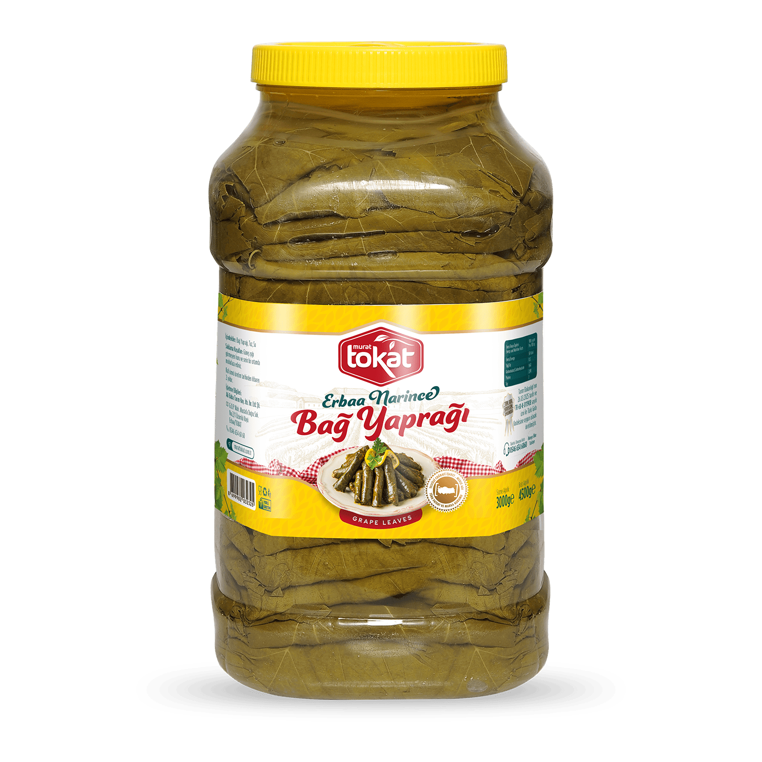Erbaa Narince Bağ Yaprağı - 4500gr