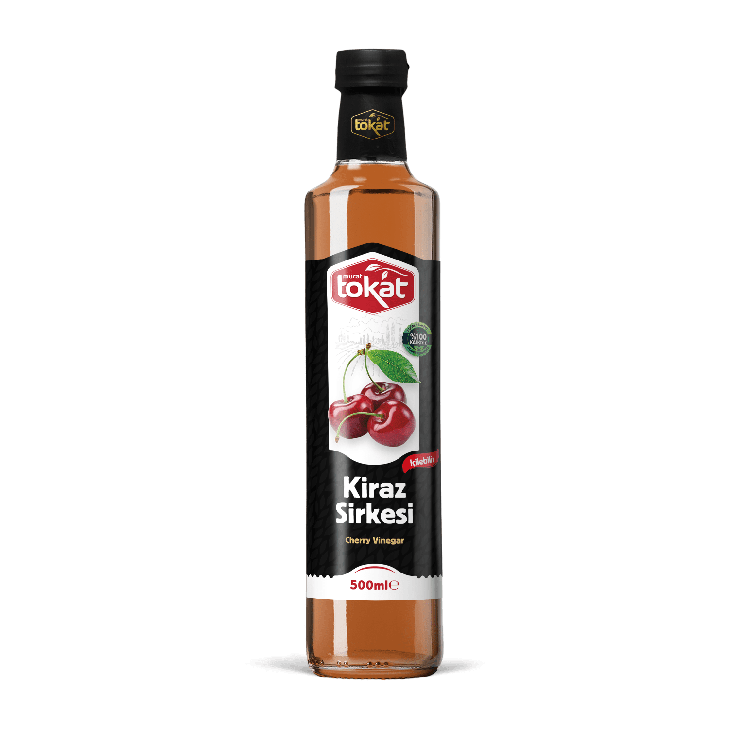 Kiraz Sirkesi - Doğal Fermente